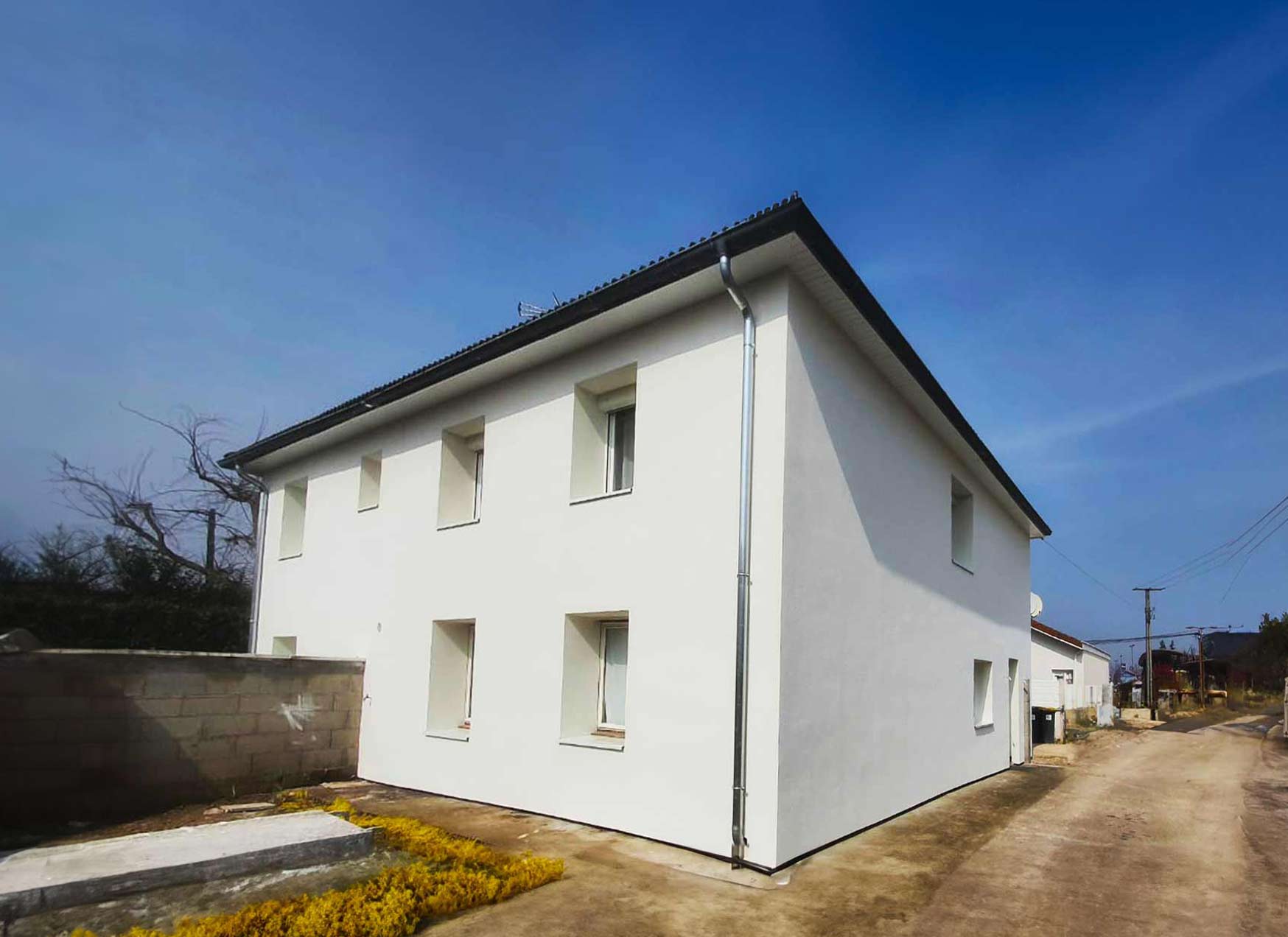 Isolation extérieure d’une maison à Tignieu-Jameyzieu