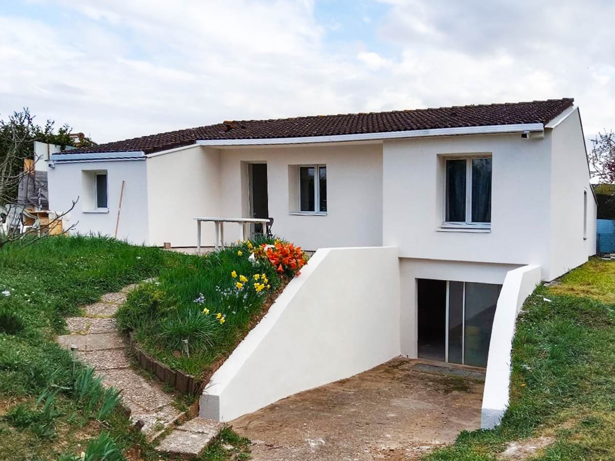 Isolation extérieure d’une maison à Meyzieu