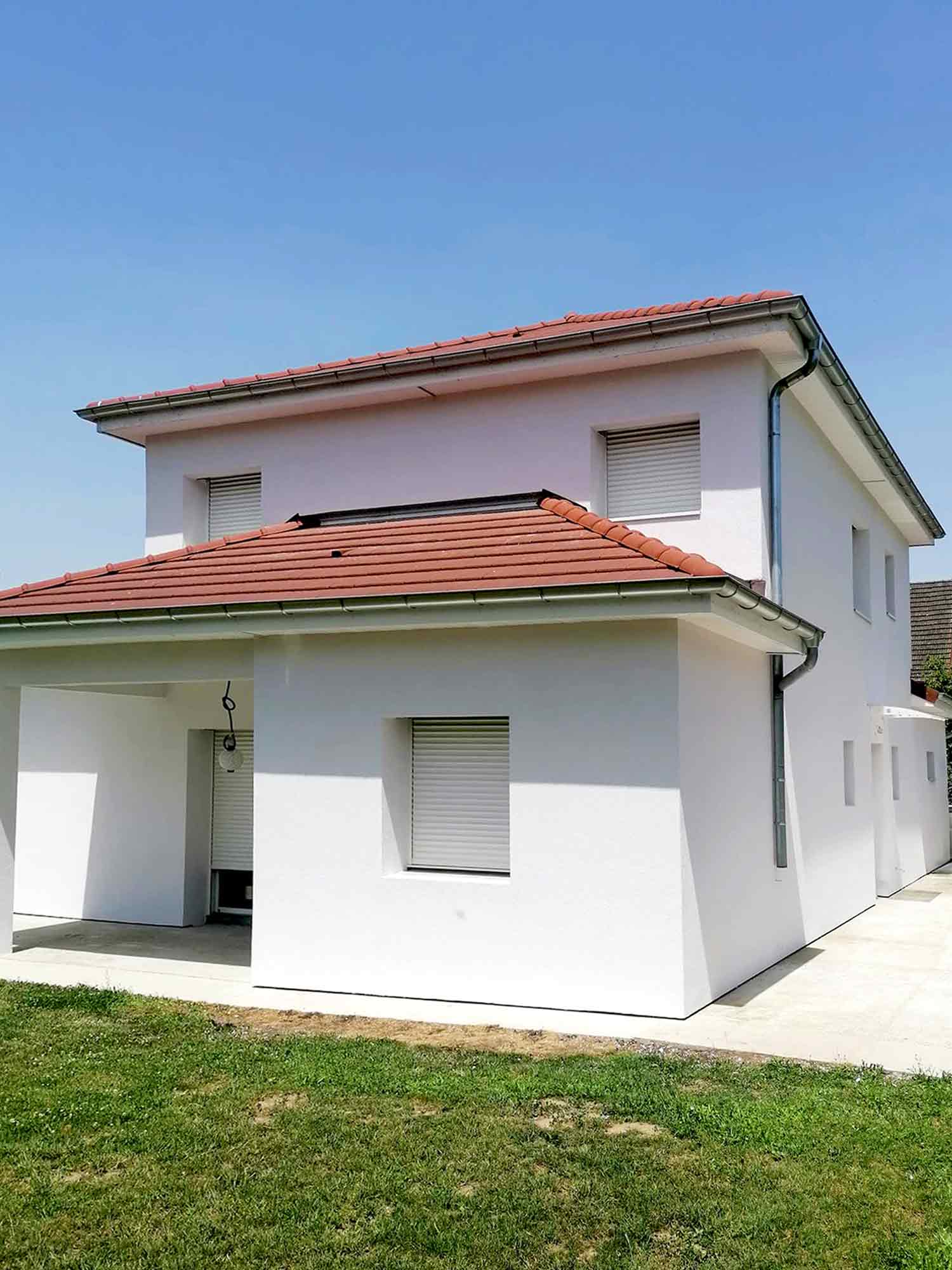 Isolation thermique par l'extérieur d'une maison au Pont-de-Beauvoisin